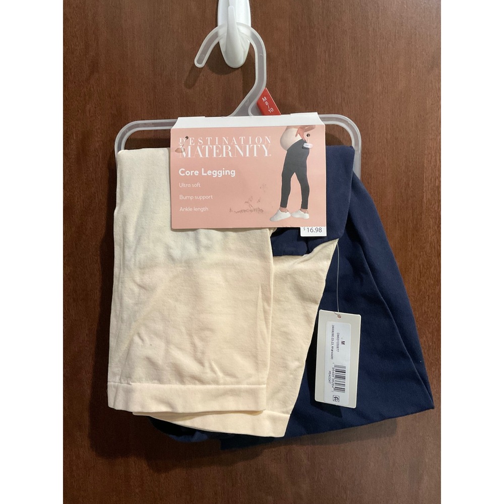Destination Maternity Women's Maternity Essential Leggings size M E-033